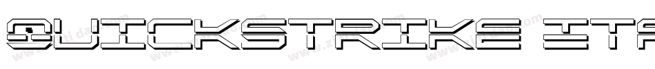 QuickStrike Italic字体转换